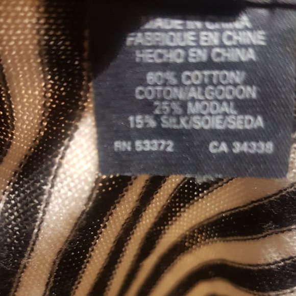 French Connection Black & White Sripe Dress - Picture 4 of 5